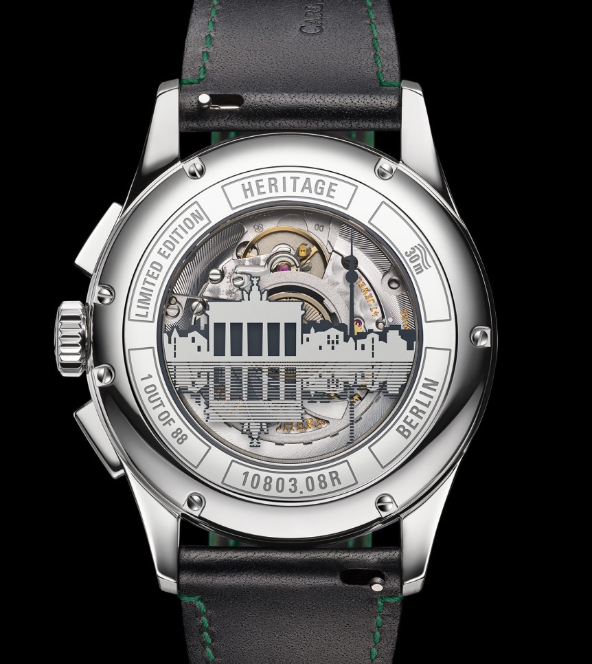 ICONIC LANDMARKS ENGRAVED ON THE CASE BACK