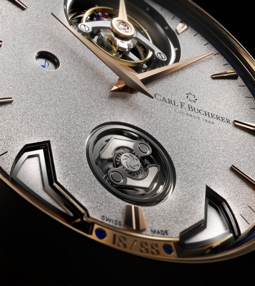 A Minute Repeater with Peripherally Mounted Regulator
