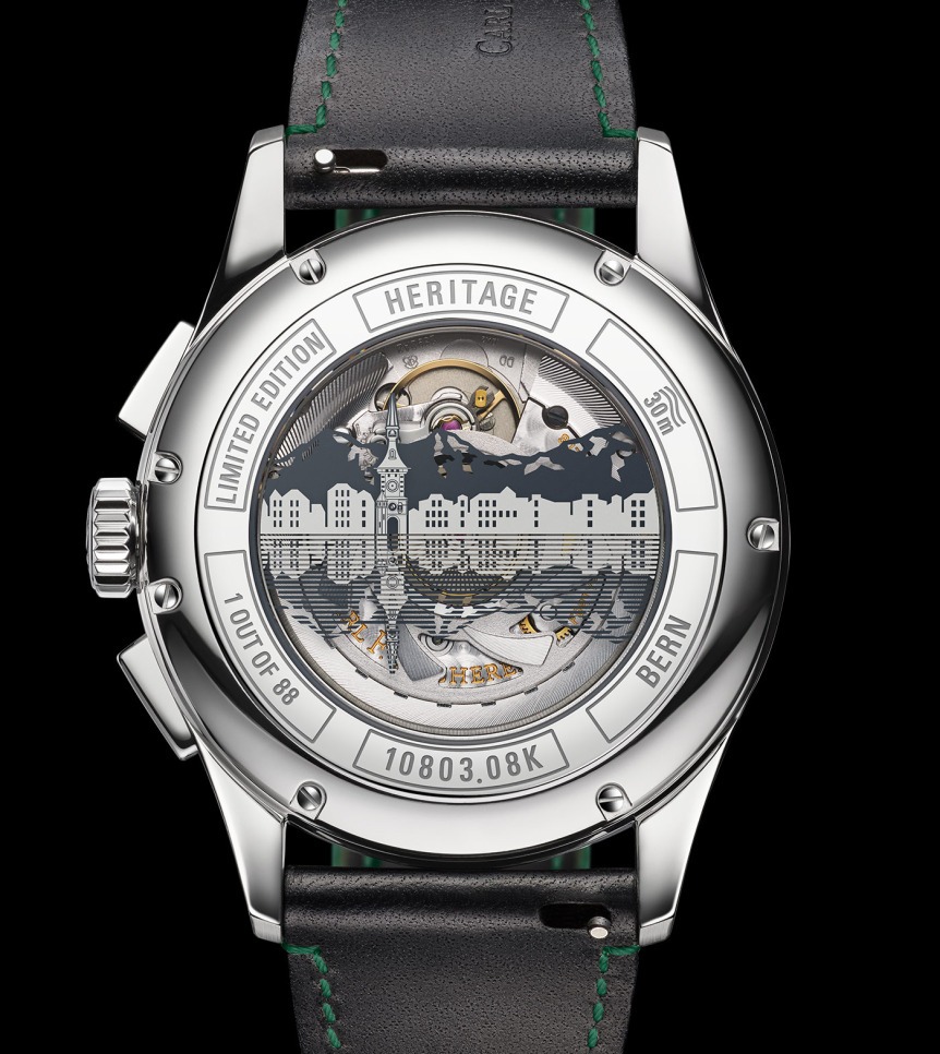 ICONIC LANDMARKS ENGRAVED ON THE CASE BACK