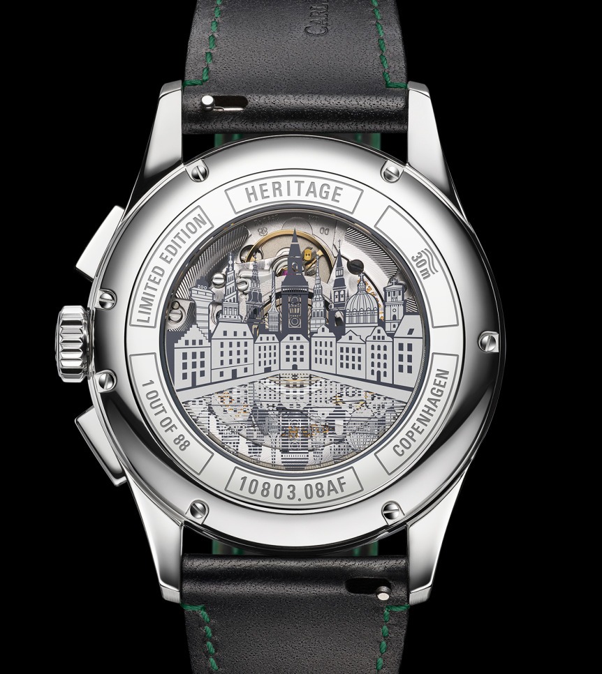 ICONIC LANDMARKS ENGRAVED ON THE CASE BACK