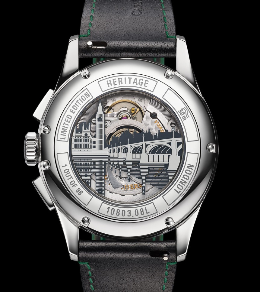 ICONIC LANDMARKS ENGRAVED ON THE CASE BACK