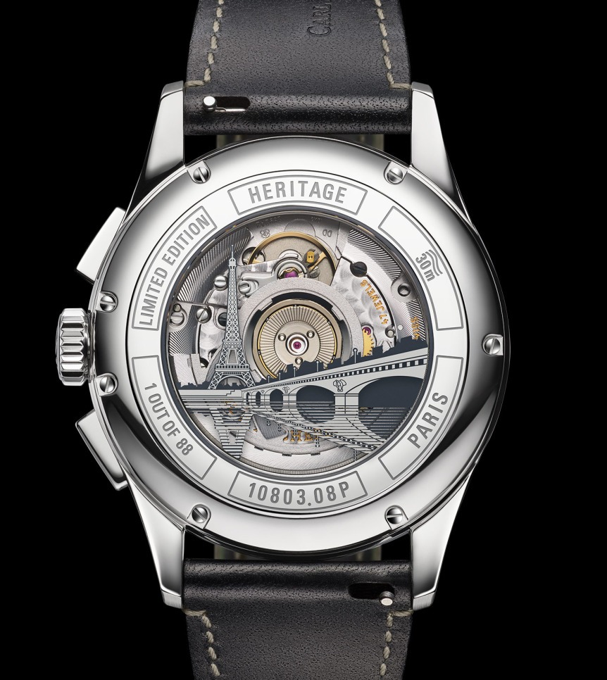 ICONIC LANDMARKS ENGRAVED ON THE CASE BACK