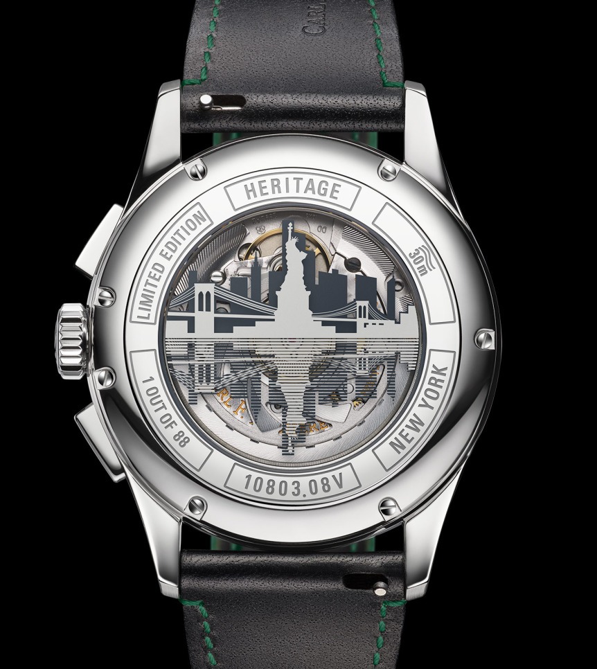 ICONIC LANDMARKS ENGRAVED ON THE CASE BACK