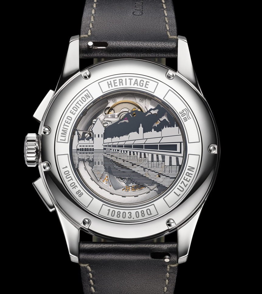 ICONIC LANDMARKS ENGRAVED ON THE CASE BACK