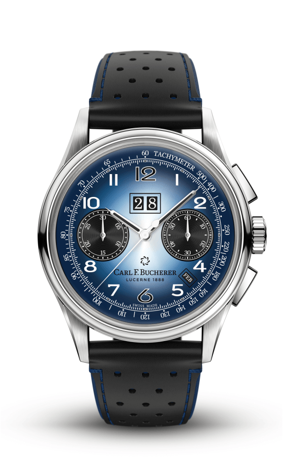 Heritage Bicompax Annual Bucherer BLUE 00.10803.08.52.99